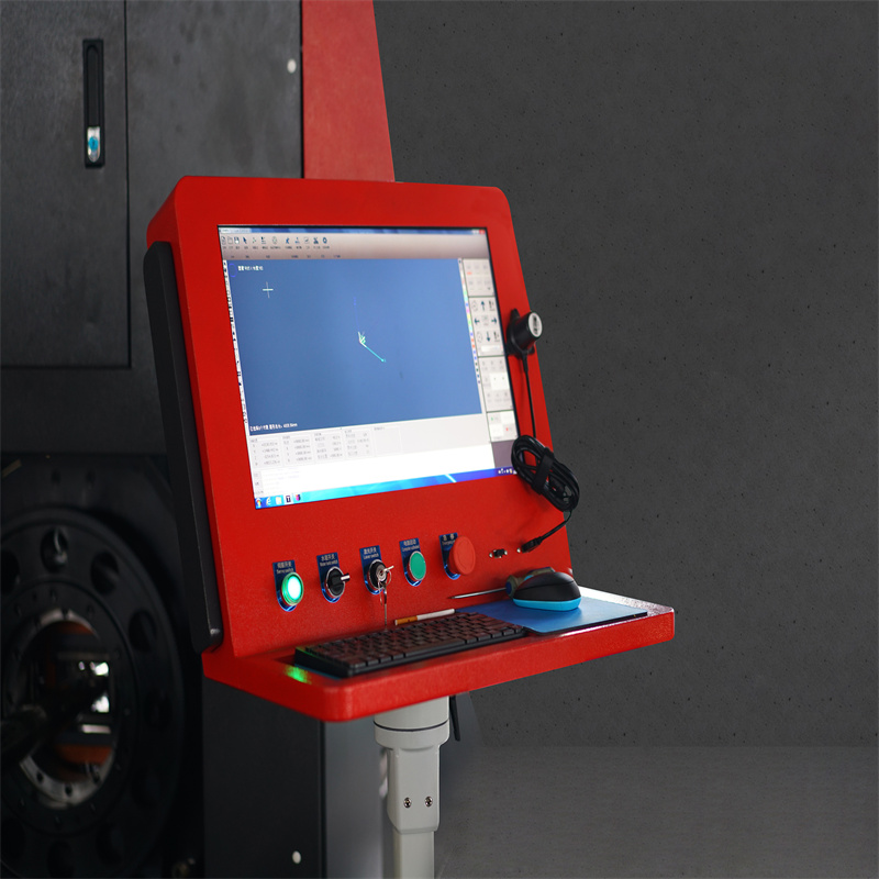 1530 2040 2060 2580 Màquina de tall per làser de fibra automàtica de gran resistència per a acer inoxidable