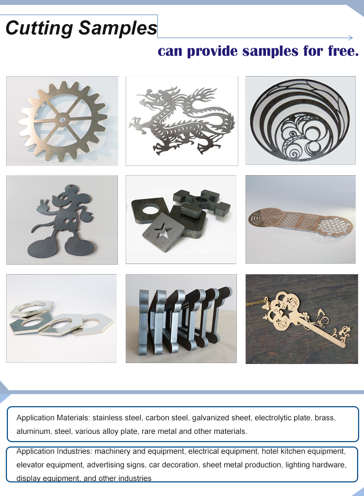 1kw 2kw Good Price Fiber Laser Cutting Machine For Sheet Metal Màquina de tall làser de fibra de 1kw 2kw a bon preu per a xapa