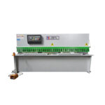 Màquina de cisalla de biga oscil·lant hidràulica de 2,5 m de longitud