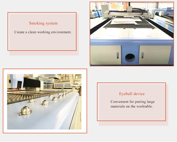 Màquina de tall làser de fibra 3015 Raycus 1000w / 1500w / 2000w Millor preu