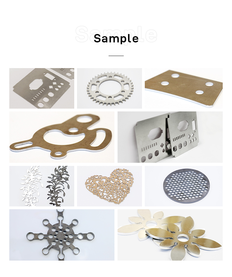 500w Sheet Metal Cheap Price Fiber Laser Cutting Machine For Sale Màquina de tall per làser de fibra de preu barat de xapa de 500 w en venda