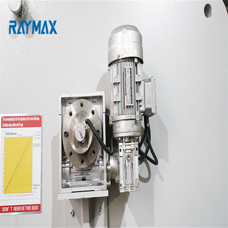 Màquina de tall de guillotina d'alumini d'acer inoxidable de metall hidràulic CNC