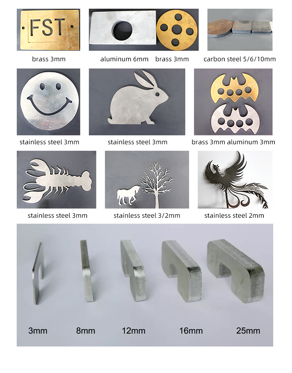 Carbon Iron Aluminum Metal Stainless Steel Cnc Fiber Laser Cutting Machine Carboni, ferro, alumini, metall, acer inoxidable, fibra CNC, màquina de tall per làser