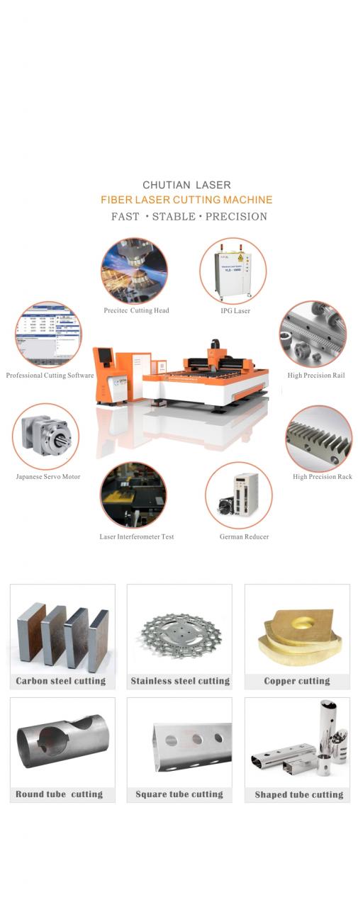Cnc Laser Manufacture 500W 1000W 2000W Stainless Steel Fiber Laser Cutting Machine Fabricació làser CNC 500W 1000W 2000W Màquina de tall làser de fibra d'acer inoxidable