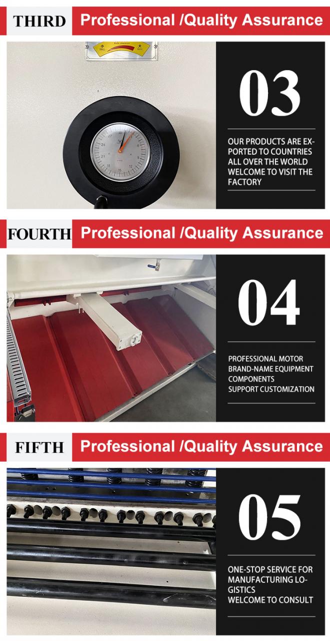 E21 8*2500 Hydraulic Cnc Guillotine Shearing Machine Steel Plate Sheet Metal Cutting Màquina de cisalla de guillotina CNC hidràulica E21 8 * 2500 Tall de xapa d'acer