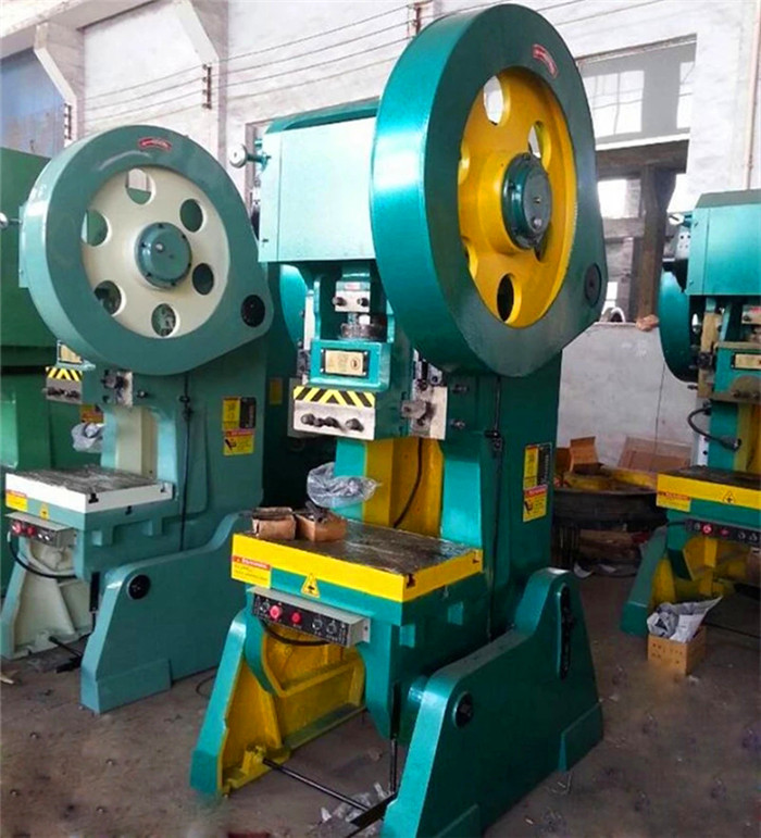 J23 Series 10 Ton Pneumatic Power Press Aluminium Lid Punching Machine Màquina perforadora de tapa d'alumini de premsa elèctrica pneumàtica de la sèrie J23 de 10 tones