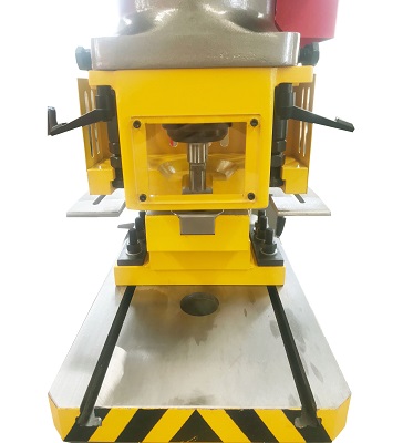 Steel Plate Angle Cutting Punching Notching Machine Hydraulic Ironworker For Sale Màquina de perforació de tall d'angle de placa d'acer Ferreteria hidràulica en venda